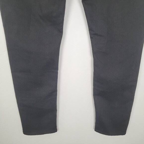 VGB Vintage Genes Black Size 34x30 Slim Fit Stretch French Terry Jeans Black NWT - Picture 6 of 13